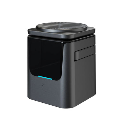 Magnetic 3 in 1 Wireless Charger Station Foldable Cube 15w  Rotating Charging Holder for Apple 17 16 15 14 Pro Max